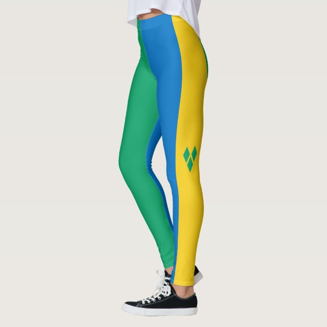 Flag of Saint Vincent Leggings (Left)