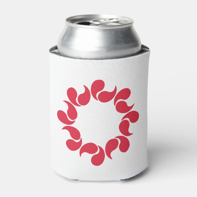 Flag of Saitama Prefecture, Japan Can Cooler (Can Front)