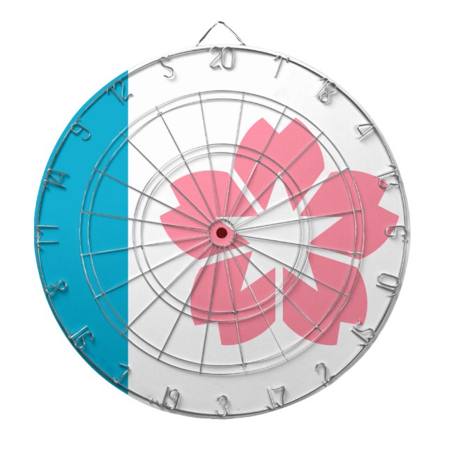 Flag of Salem, Oregon Dartboard (Front)