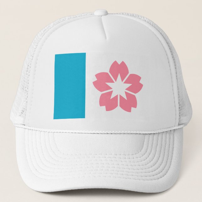 Flag of Salem, Oregon Trucker Hat (Front)