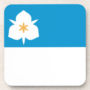 Flag of Salt Lake City, Utah Coaster