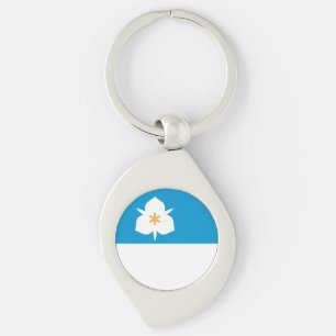 Flag of Salt Lake City, Utah Key Ring