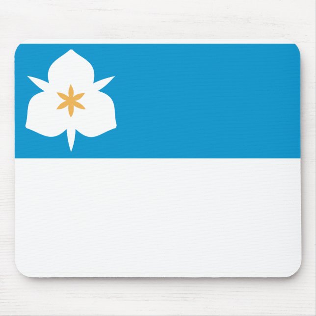 Flag of Salt Lake City, Utah Mouse Mat (Front)