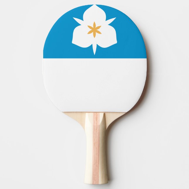 Flag of Salt Lake City, Utah Ping Pong Paddle (Front)