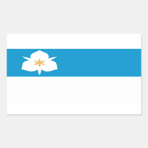 Flag of Salt Lake City, Utah Rectangular Sticker