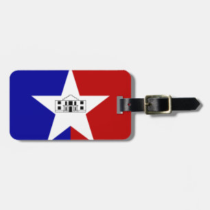 Flag of San Antonio, Texas Luggage Tag