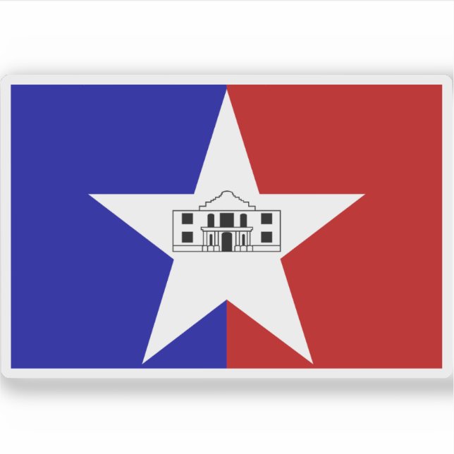 Flag of San Antonio, Texas, USA (Front)