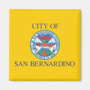 Flag of San Bernardino (California) Magnet