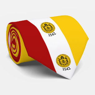 Flag of San Diego, California Tie