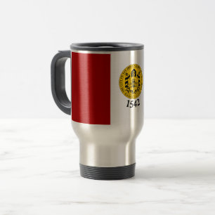 Flag of San Diego, California Travel Mug