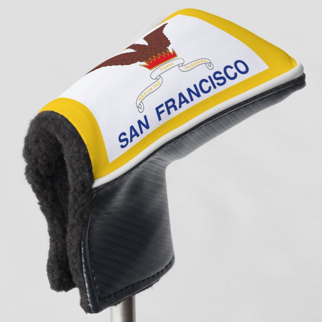 Flag of San Francisco, California Golf Head Cover (3/4 Front)