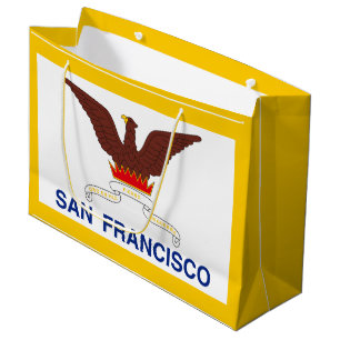 Flag of San Francisco, California Large Gift Bag