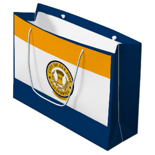 Flag of San Jose, California  Large Gift Bag