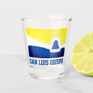 Flag of San Luis Obispo, California Shot Glass