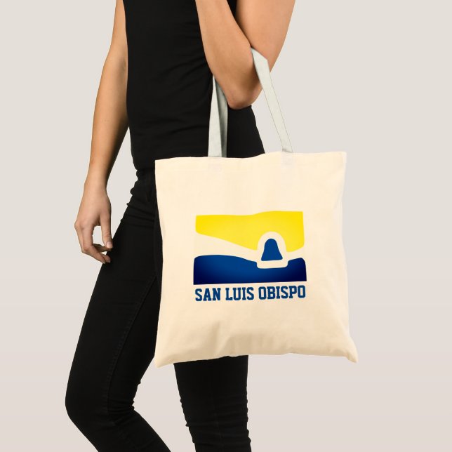 Flag of San Luis Obispo, California Tote Bag (Front (Product))