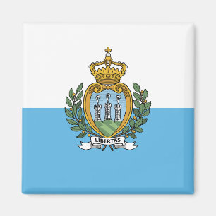 Flag of San Marino Magnet