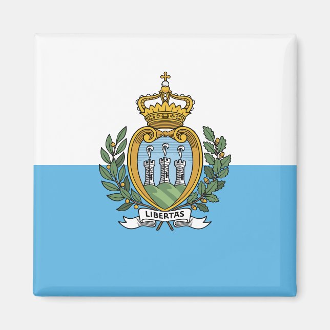 Flag of San Marino Magnet (Front)