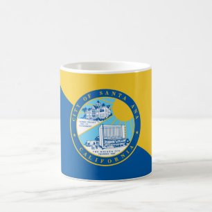 Flag of Santa Ana, California Coffee Mug