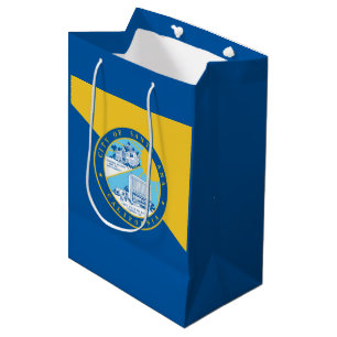 Flag of Santa Ana, California Medium Gift Bag