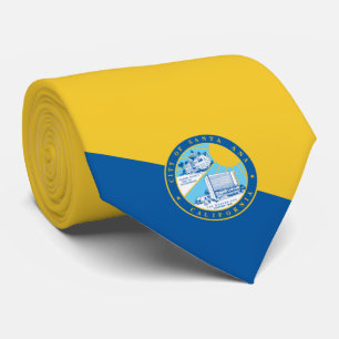 Flag of Santa Ana (California) Tie
