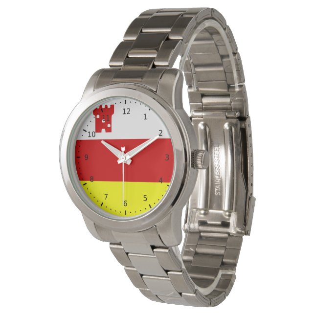 Flag of Santa Barbara, California Watch (Angled)