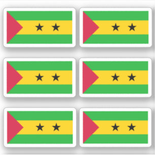 Flag of São Tomé and Príncipe - a collection Stick