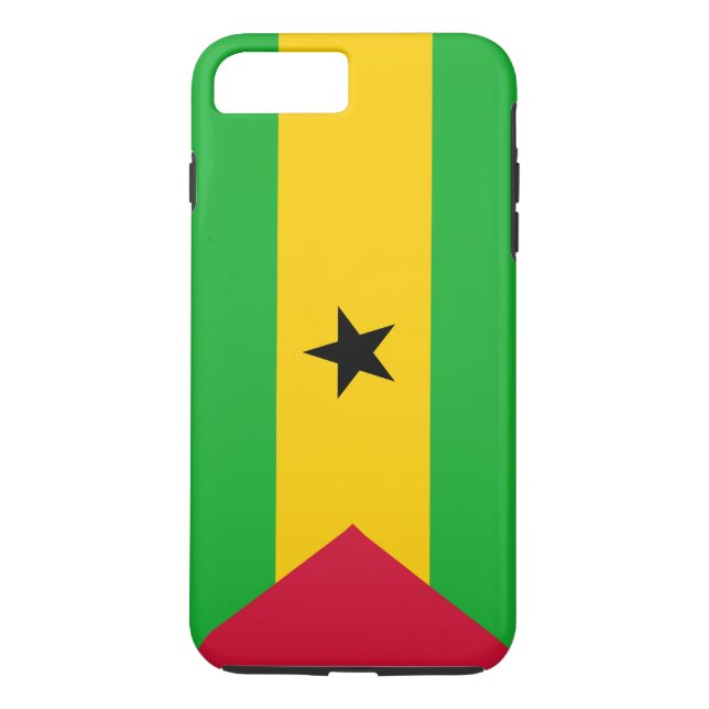 Flag of Sao Tome and Principe Case-Mate iPhone Case (Back)