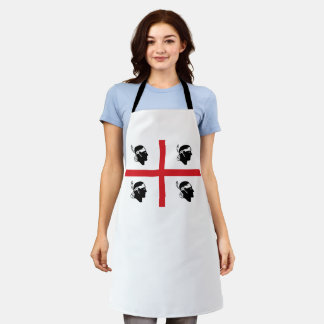Flag of Sardegna (Italy)  Apron