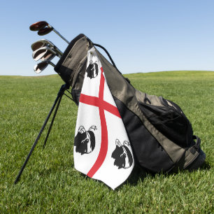 Flag of Sardinia (Italy) Golf Towel