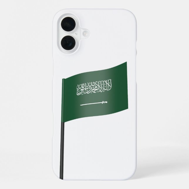 Flag of Saudi Arabia iPhone Case (Back)