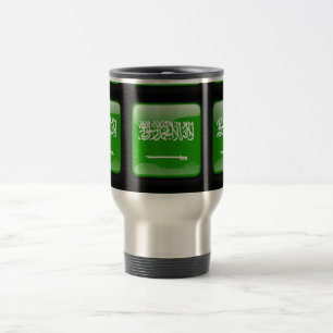 Flag of Saudi Arabia Travel Mug