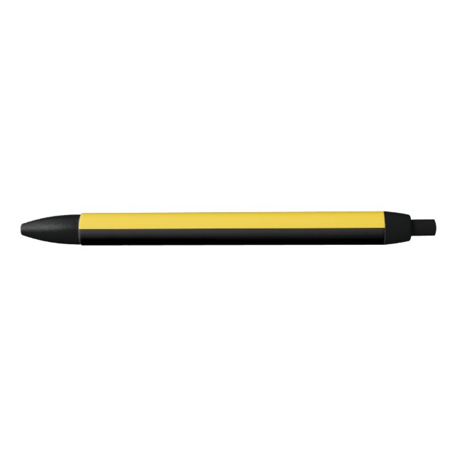 Flag of Saxony-Anhalt Black Ink Pen (Front)