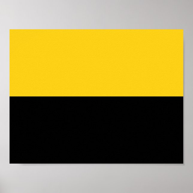Flag of Saxony-Anhalt Poster (Front)
