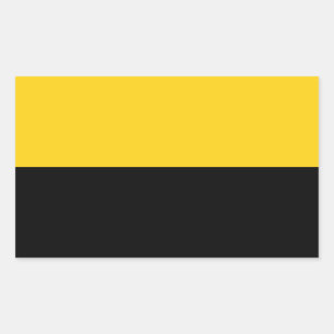 Flag of Saxony-Anhalt Rectangular Sticker