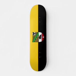 Flag of Saxony-Anhalt Skateboard