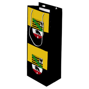 Flag of Saxony-Anhalt Wine Gift Bag