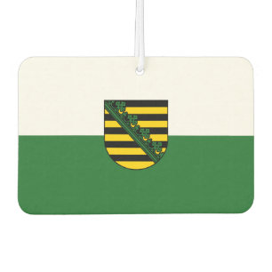 Flag of Saxony Car Air Freshener