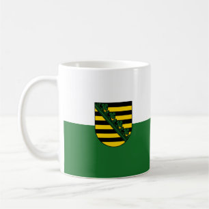 Flag of Saxony Coffee Mug
