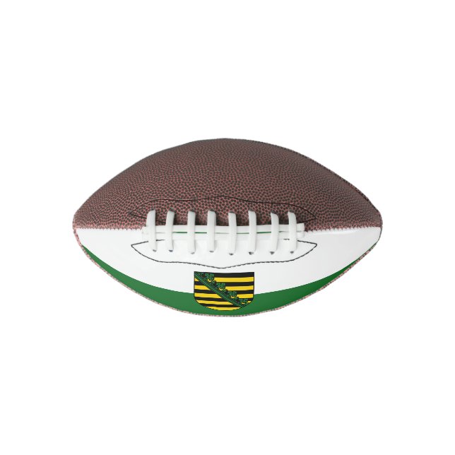 Flag of Saxony Football American Football (Front)