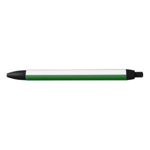 Flag of Saxony (German State) Black Ink Pen