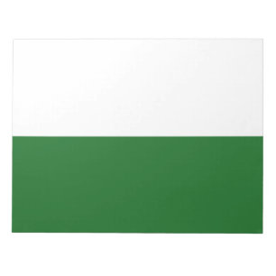 Flag of Saxony (German State) Notepad