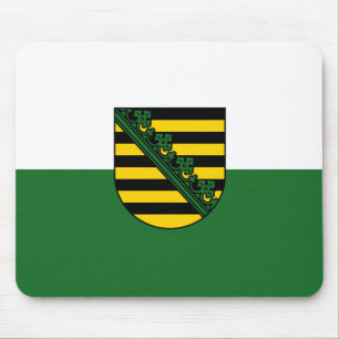 Flag of Saxony Mouse Pad