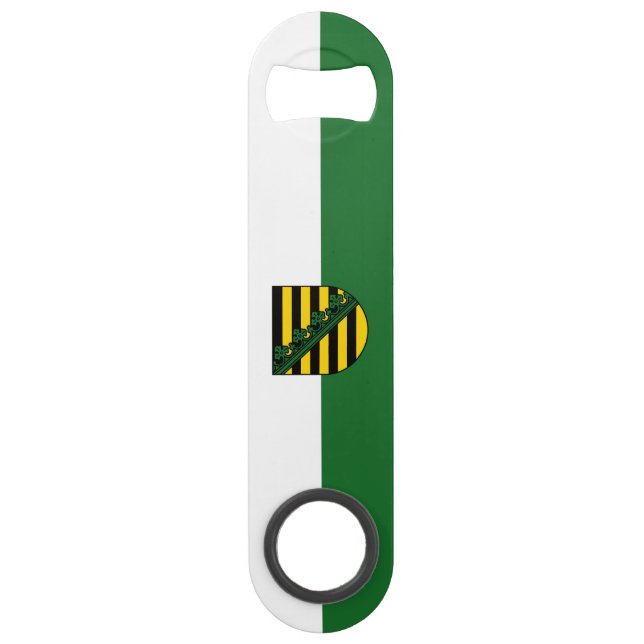 Flag of Saxony Speed Bottle Opener (Front)