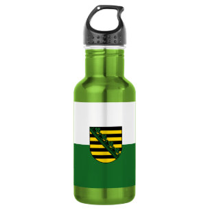 Flag of Saxony Water Bottle