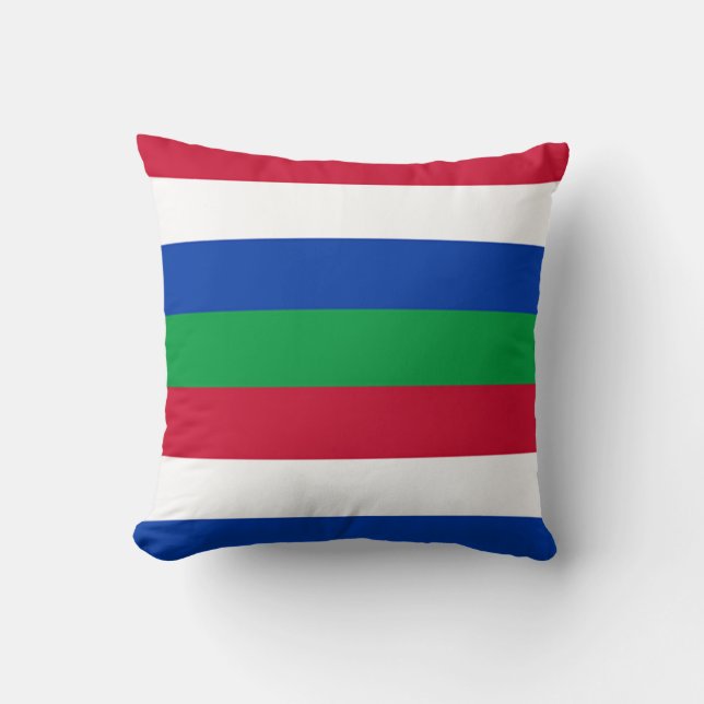 Flag of Schiermonnikoog Cushion (Front)