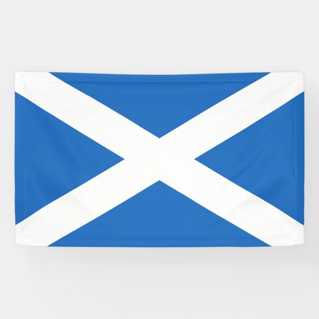Flag of Scotland Banner (Horizontal)