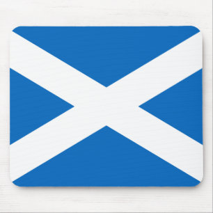 Flag of Scotland - Bratach na h-Alba Mouse Mat
