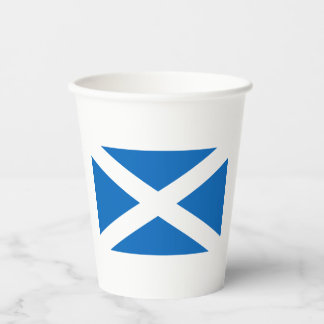 Flag of Scotland - Bratach na h-Alba Paper Cups