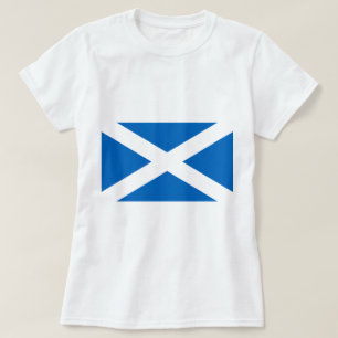 Flag of Scotland - Bratach na h-Alba T-Shirt