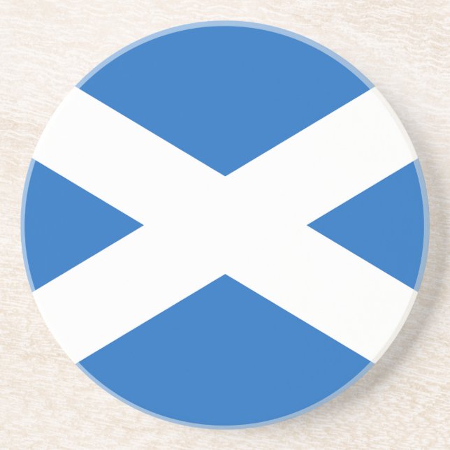 Flag of Scotland Coaster (Front)